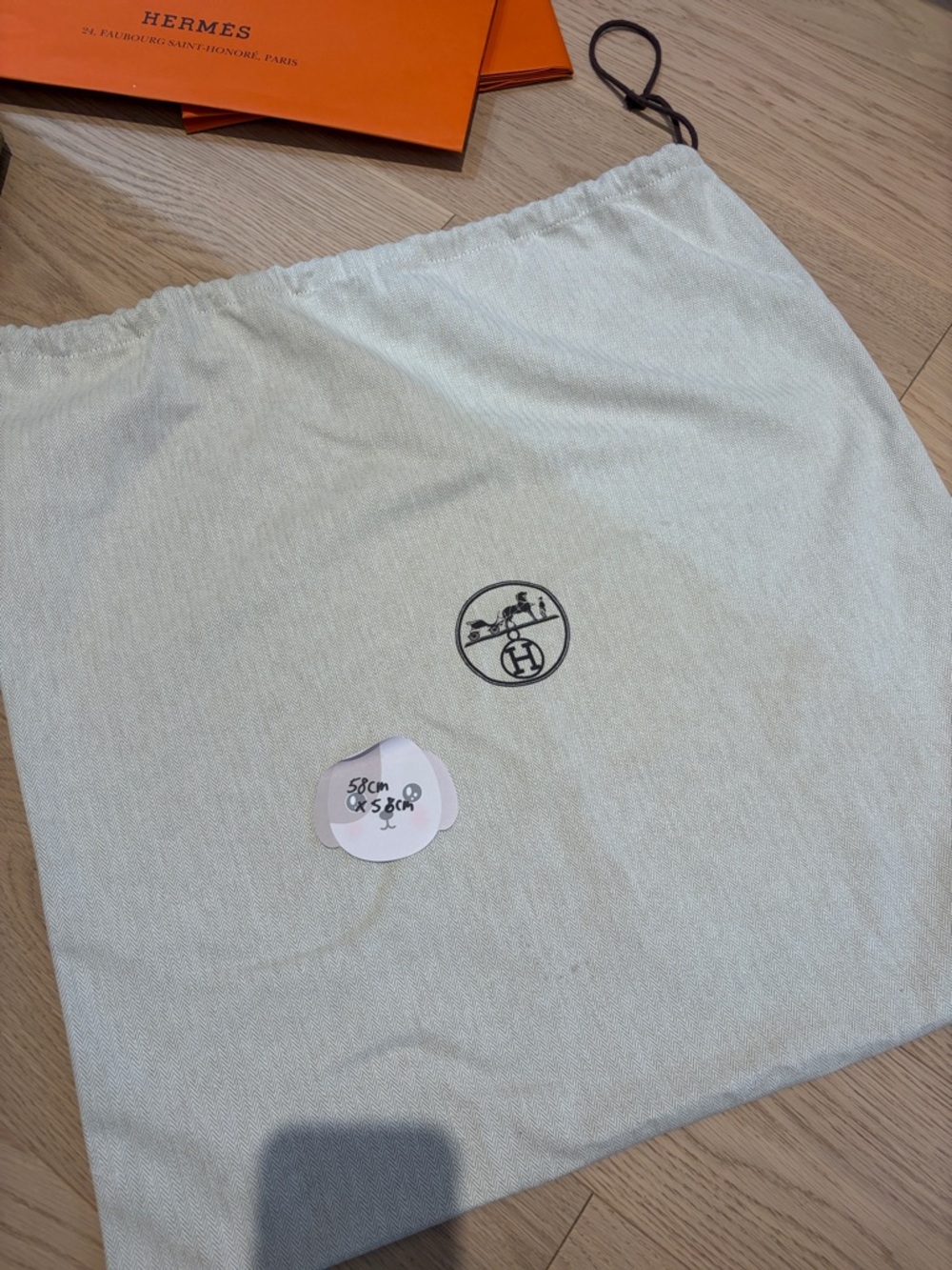 Hermes dust bag